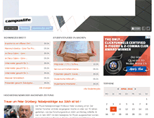 Tablet Screenshot of campuslife.de